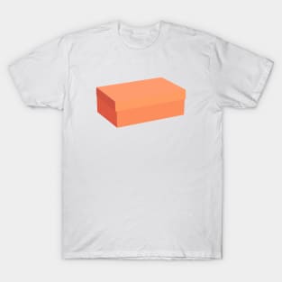 Shoe Box Orange 3D T-Shirt
